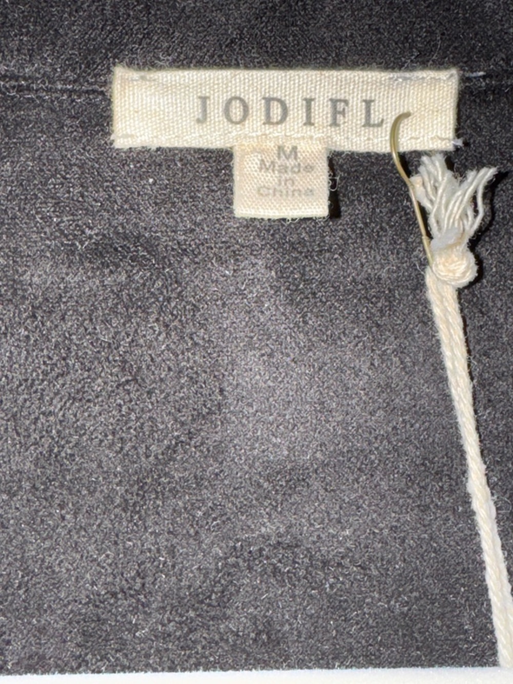 Jodifl Fringe Jacket - Boho Western Faux Suede Shacket - Picture 5 of 7